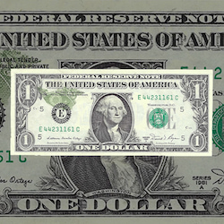 Small Size $1 Federal Reserve Notes