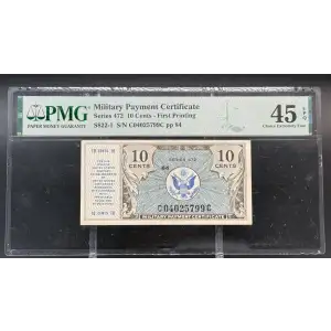 10 Cent Military Payment Certificate