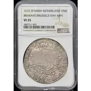 1672 SPANISH BRABANT/BRUSSELS DAV-4491  (3)