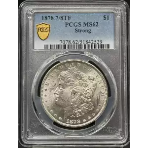 1878 7/8TF $1 Strong (3)