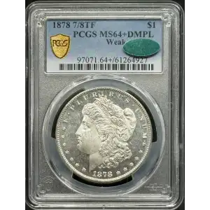 1878 7/8TF $1 Weak, DMPL (3)