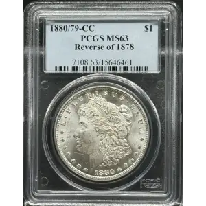 1880/79-CC $1 Reverse of 1878 (2)