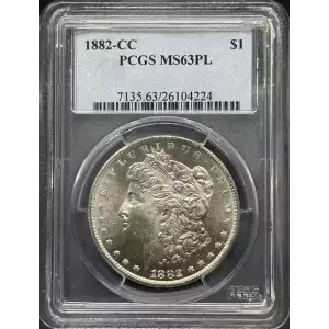 1882-CC $1, PL