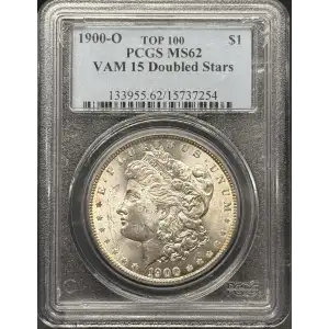 1900-O $1 VAM 15, Doubled Stars TOP 100 (2)