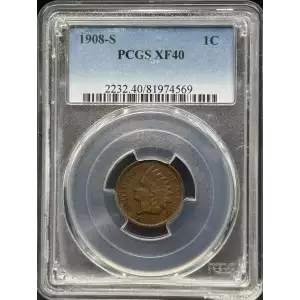 1908-S 1C, BN (2)