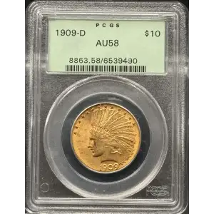 1909-D $10
