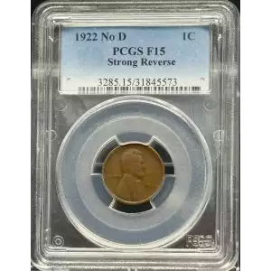 1922 No D 1C Strong Reverse, BN