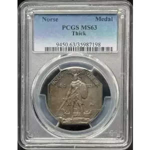 1925 American Norse Medal Thick