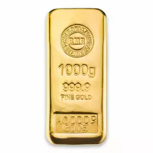 1kg Royal Mint Refinery Cast Gold Bar (2)