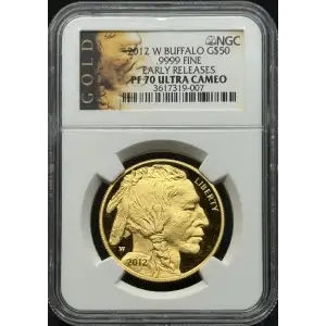 2012 W .9999 FINE EARLY RELEASES ULTRA CAMEO