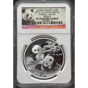 2013 China Panda Medal Berlin World Fair