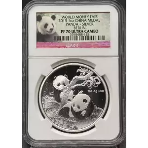 2013 China Panda Medal Berlin World Fair