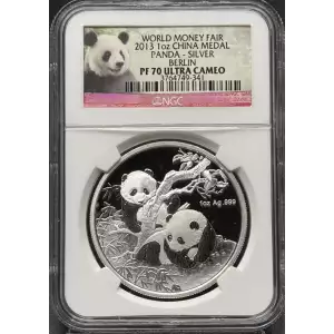 2013 China Panda Medal Berlin World Fair