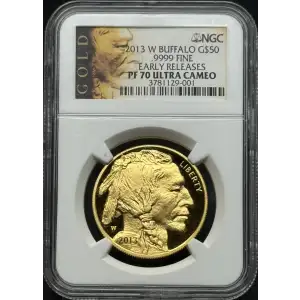 2013 W .9999 FINE EARLY RELEASES ULTRA CAMEO
