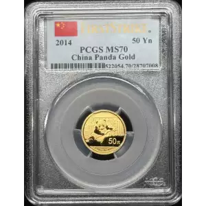 2014 50 Yn Panda Gold  First Strike (2)