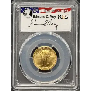 2016-W 25C 100th Anniversary Gold 100th Anniversary FS Moy 1 of 573 First Strike (2)