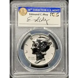 2019-W $25 Palladium, Reverse Proof First Day of Issue Moy UHR Signature