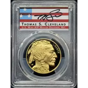 2022-W $50 American Buffalo .9999 Fine Gold Advanced Release Cleveland America, DCAM