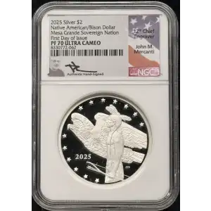 2025 Native American/Bison Mesa Grande Nation - FDI ULTRA CAMEO