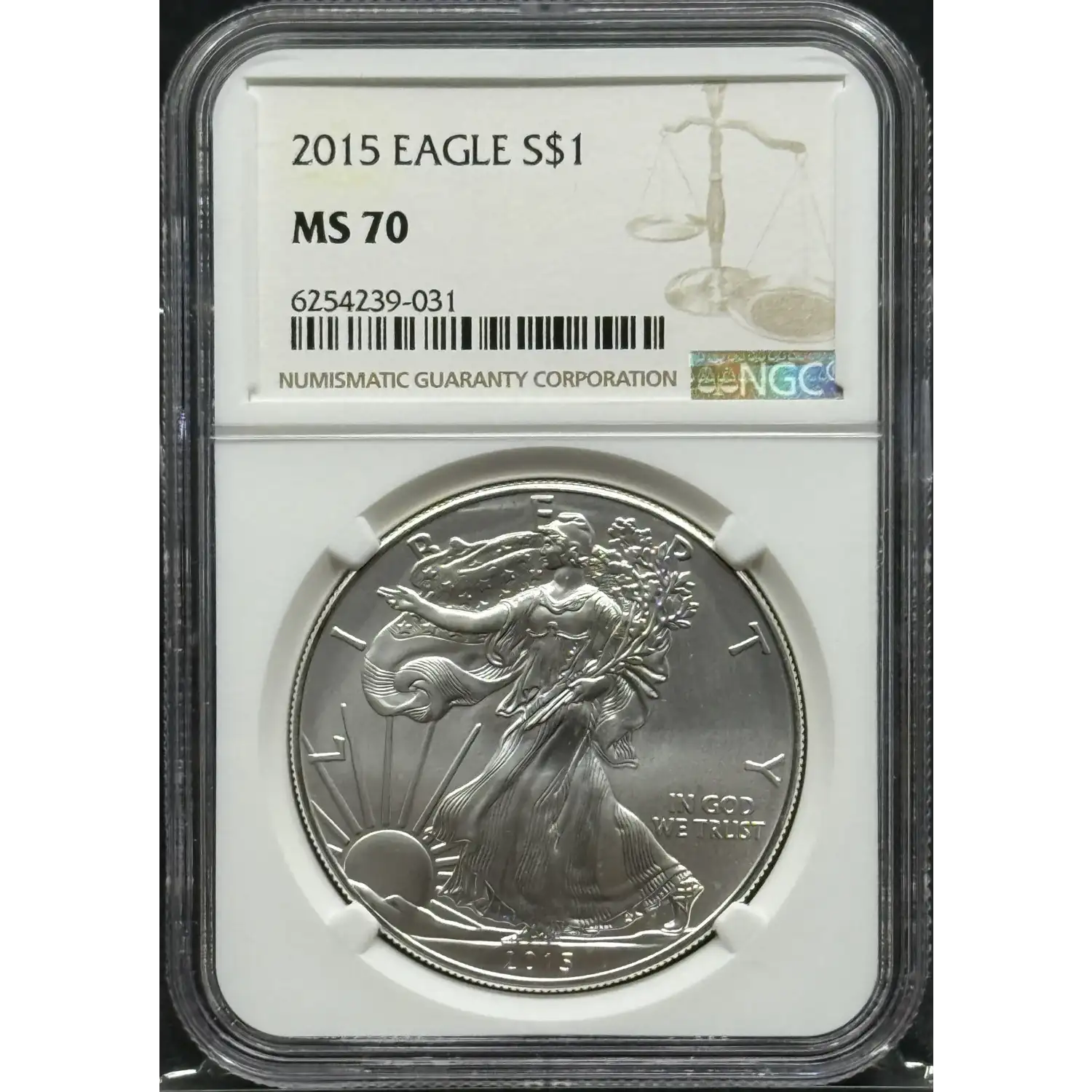 2015 Silver Eagle NGC MS-70 - Allgood Coin