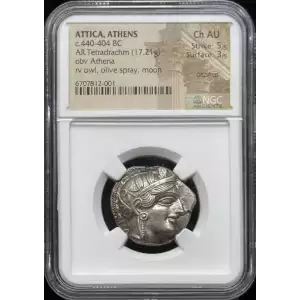 Attica Athens AR Tetradrachm  Athena Owl