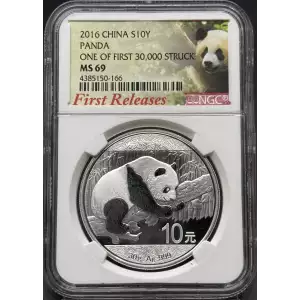 CHINA, PEOPLE'S REPUBLIC Silver 10 YUAN