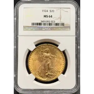 Double Eagles---Saint Gaudens 1907-1933 -Gold- 20 Dollar