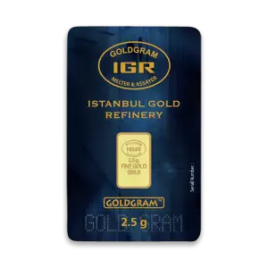 Generic 2.5g Gold Bar (3)