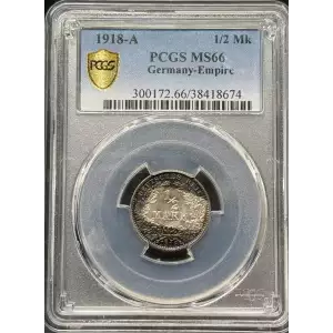 GERMANY Silver 1/2 MARK