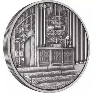 HOGWARTS - 2022 3oz Dumbledore's Office Silver Coin (2)