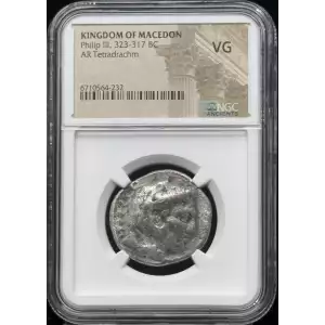 Kingdom of Macedon Philip III
AR Tetradrachm