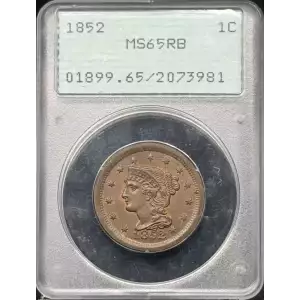 Large Cents - Braided Hair Cent (1839-1857)