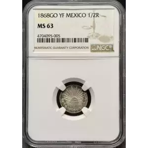 Mexico Silver 1/2 REAL