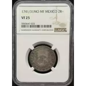 MEXICO Silver 2 REALES