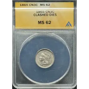 Nickel Three Cent Pieces 1865-1889