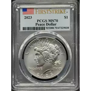 Peace Silver Dollar (2)