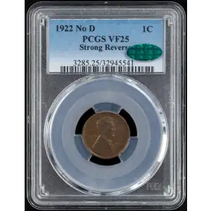 1922 No D 1C Strong Reverse, BN