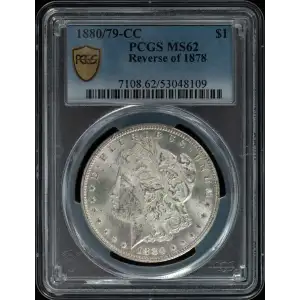 1880/79-CC $1 Reverse of 1878 (2)