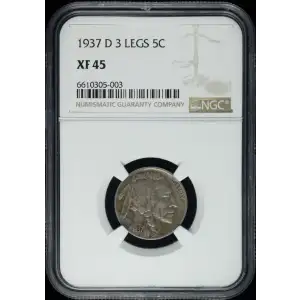 Nickel Five Cent Pieces-Indian Head or Buffalo