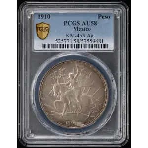 1910 Peso Caballito KM-453  Ag (3)
