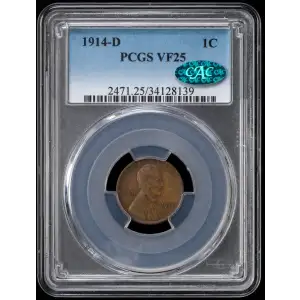1914-D 1C, BN