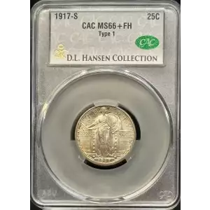 1917-S Type 1 25c FH (2)
