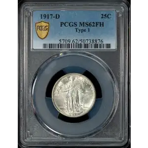 Quarter Dollars---Standing Liberty