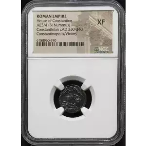 Roman Empire Bronze Nummus 