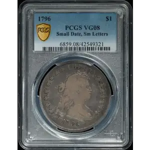 Dollars---Draped Bust 1795-1804 -Silver- 1 Dollar