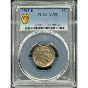 Nickel Five Cent Pieces-Indian Head or Buffalo