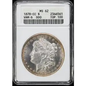 1878 CC Morgan Silver Dollar ANACS