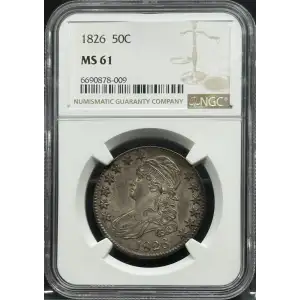 Half Dollars---Capped Bust, Lettered Edge 1807-1836 -Silver- 0.5 Dollar