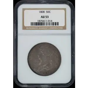 Half Dollars---Capped Bust, Lettered Edge 1807-1836 -Silver- 0.5 Dollar