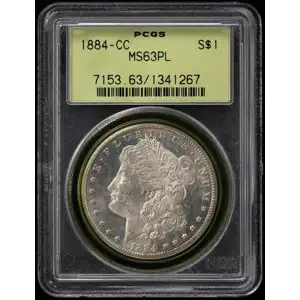 1884-CC $1, PL